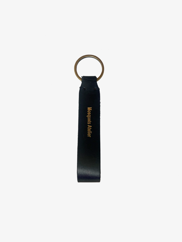 LEATHER KEY CHAIN "ATELIER" - Mosquets