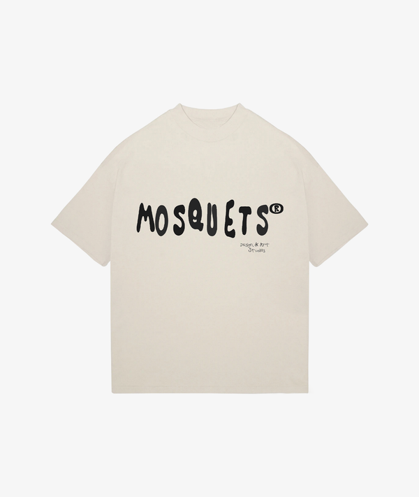 CREAM T-SHIRT "MOSQUETS" - Mosquets