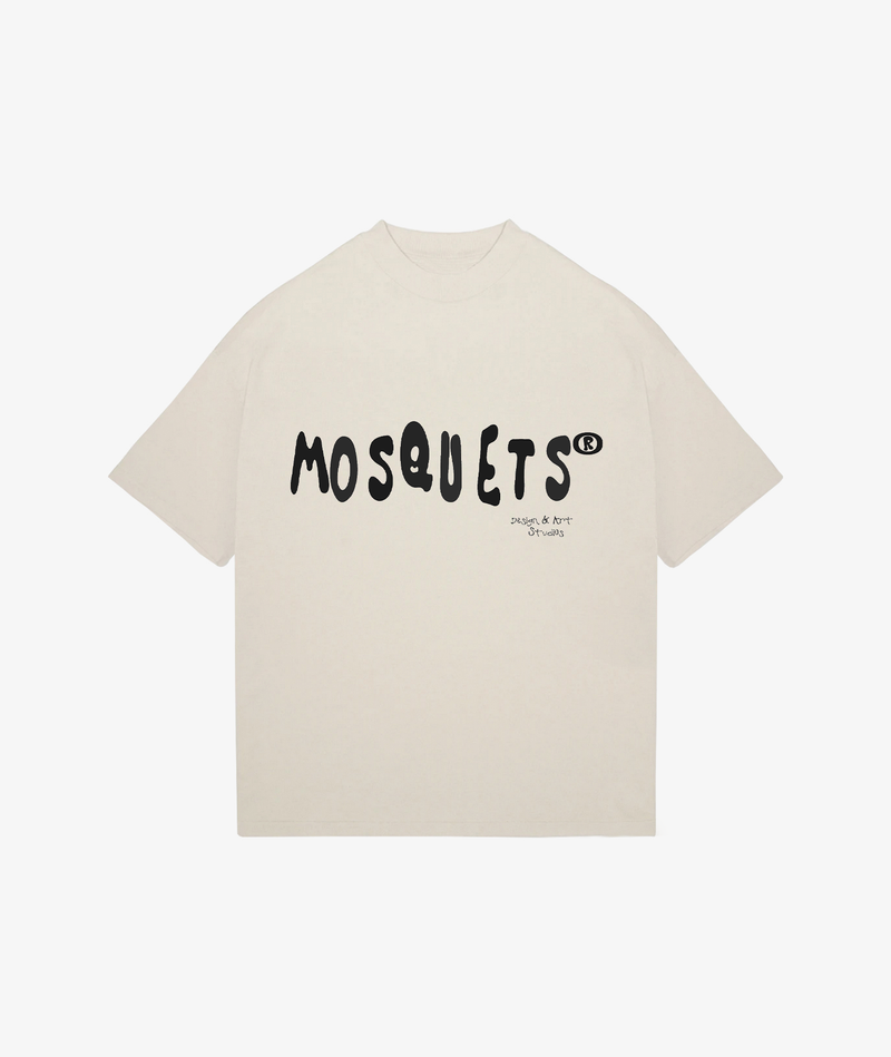 CREAM T-SHIRT "MOSQUETS" - Mosquets
