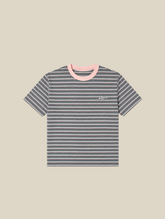 GREY STRIPE CONTRAST SHIRT "MOSQUETS"