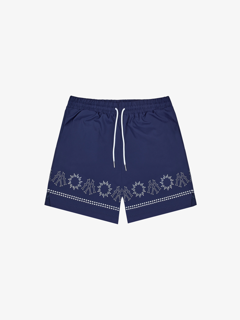 BLUE SWIM SHORTS "SUN"