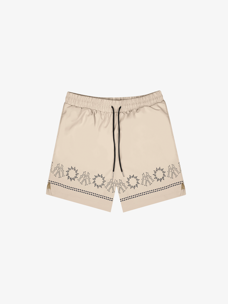 CREAM SWIM SHORTS "SUN"