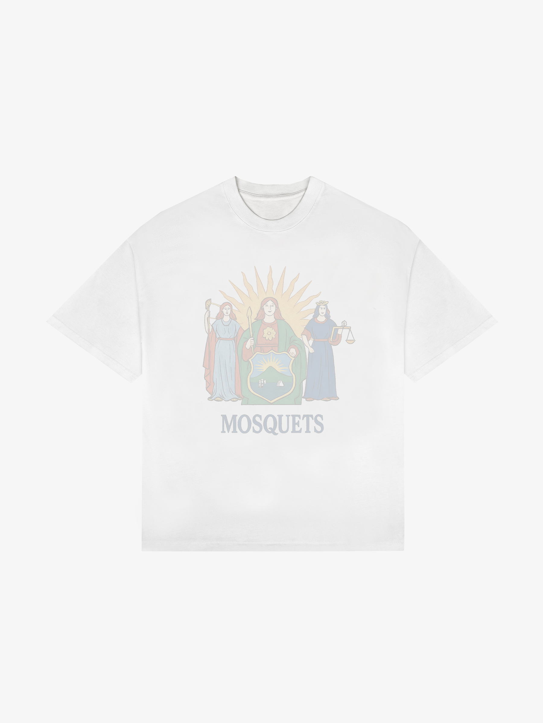 WHITE T-SHIRT "SEAL"