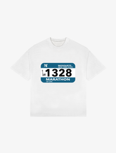 WHITE T-SHIRT "MARATHON OF LIFE"