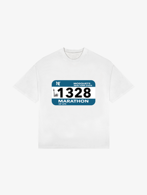 WHITE T-SHIRT "MARATHON OF LIFE"