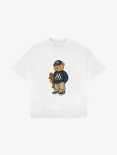 WHITE VINTAGE T-SHIRT "TEDDY"
