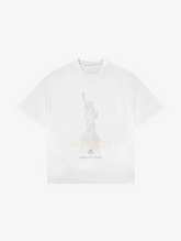 WHITE VINTAGE T-SHIRT "LIBERTY"
