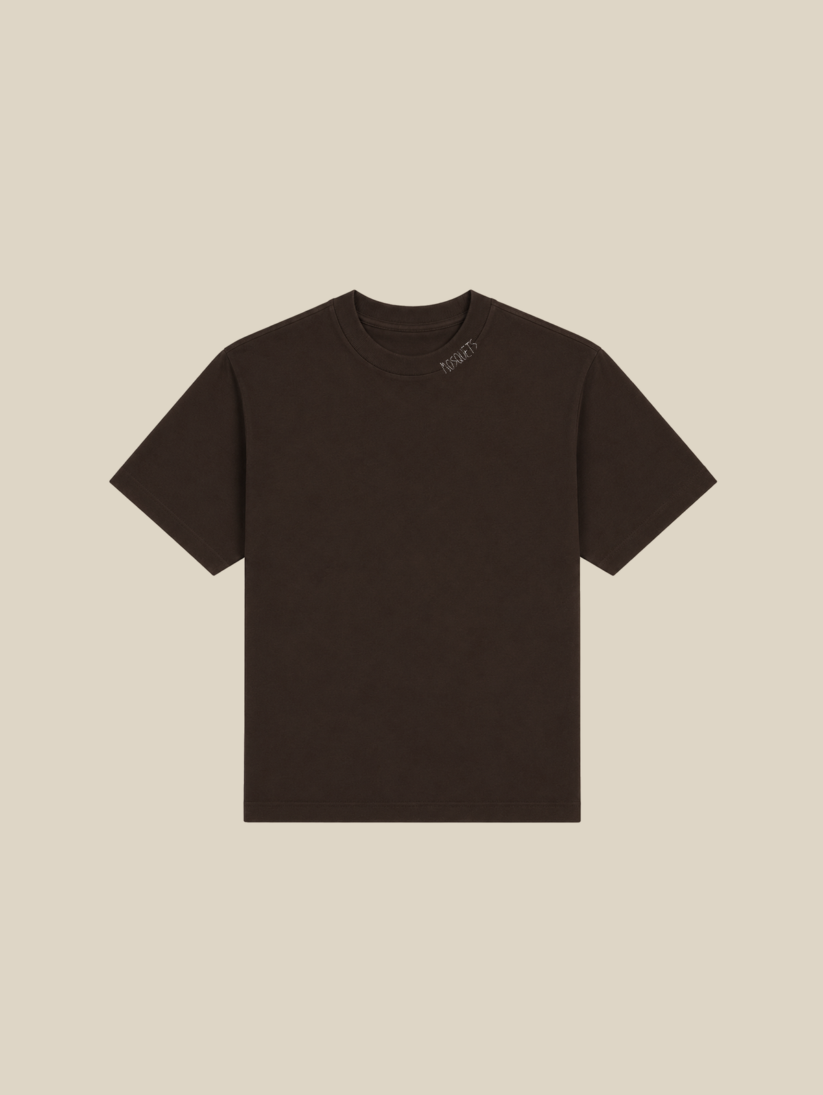 DARK BROWN  EVERYDAY T-SHIRT "MOSQUETS" - Mosquets