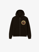 BROWN ZIP HOODED "SEAL"