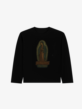 LONGSLEEVE SHIRT BLACK "MARIA"