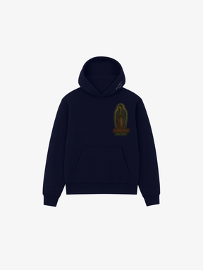 DARK BLUE HOODED "MARIA" - Mosquets