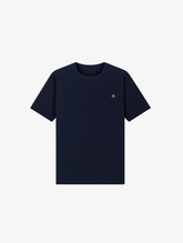 EVERYDAYS DARK BLUE RIB T-SHIRT "M"