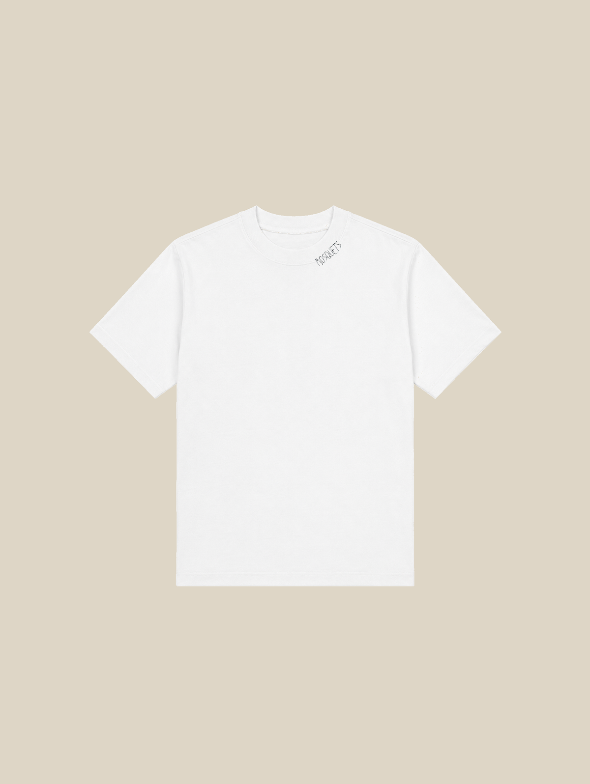 WHITE EVERYDAY T-SHIRT "MOSQUETS" - Mosquets