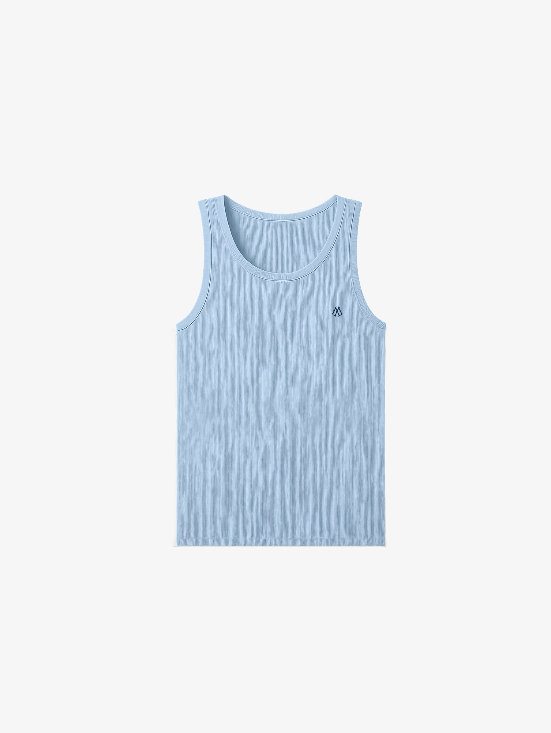 EVERYDAYS LIGHT BLUE TANK TOP "M"