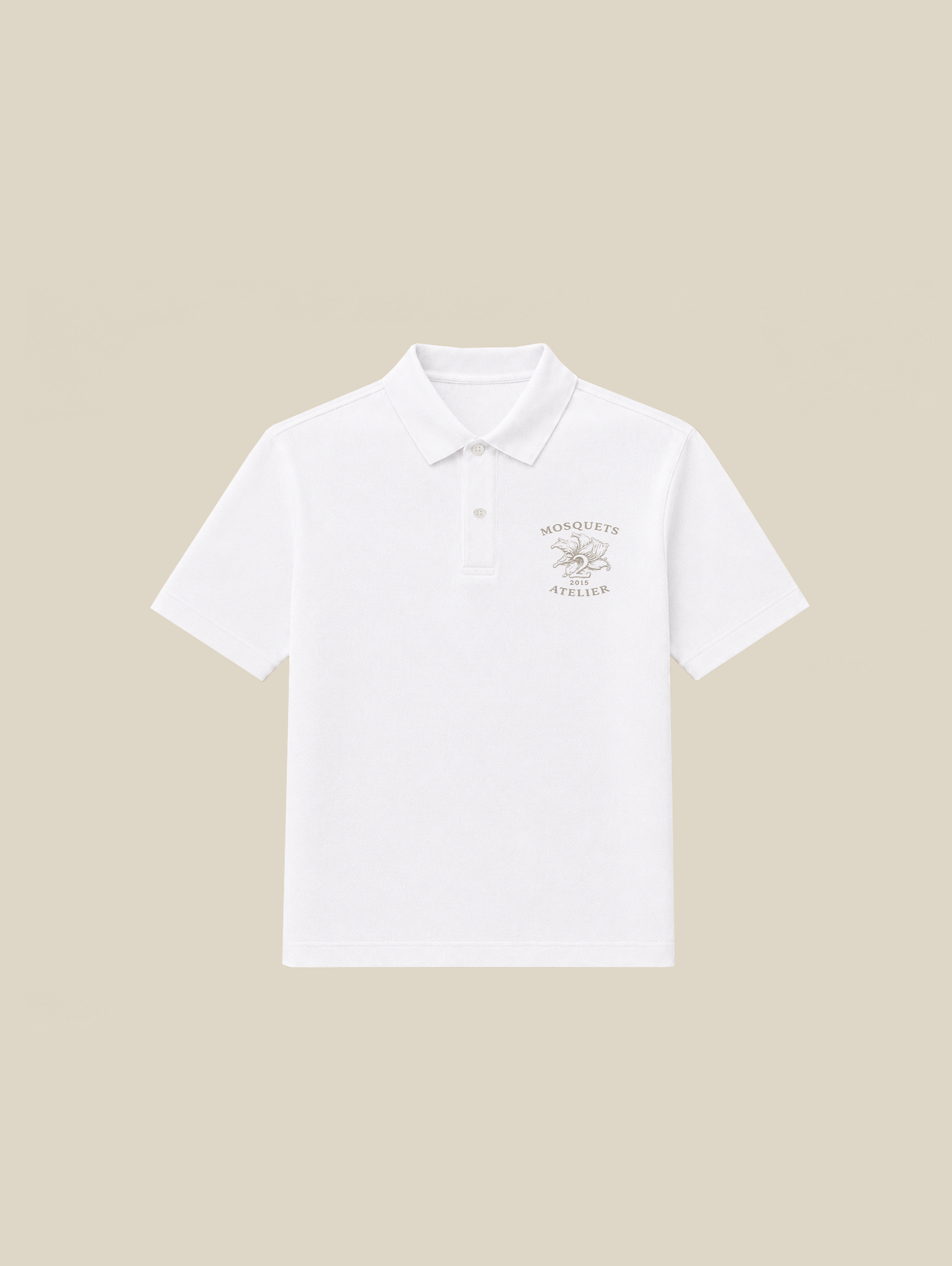 WHITE POLO SHIRT 