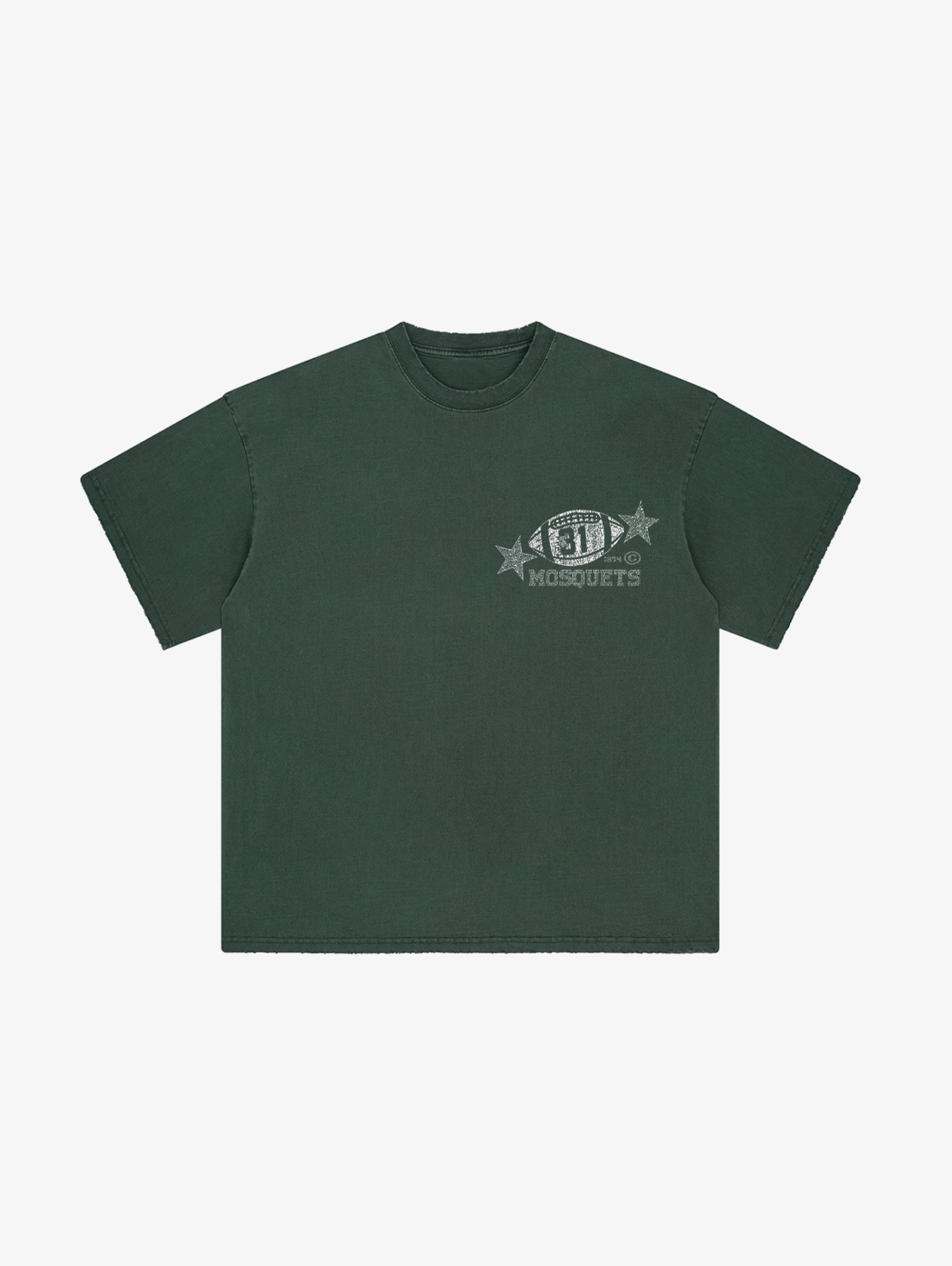 OLIVE VINTAGE T-SHIRT 