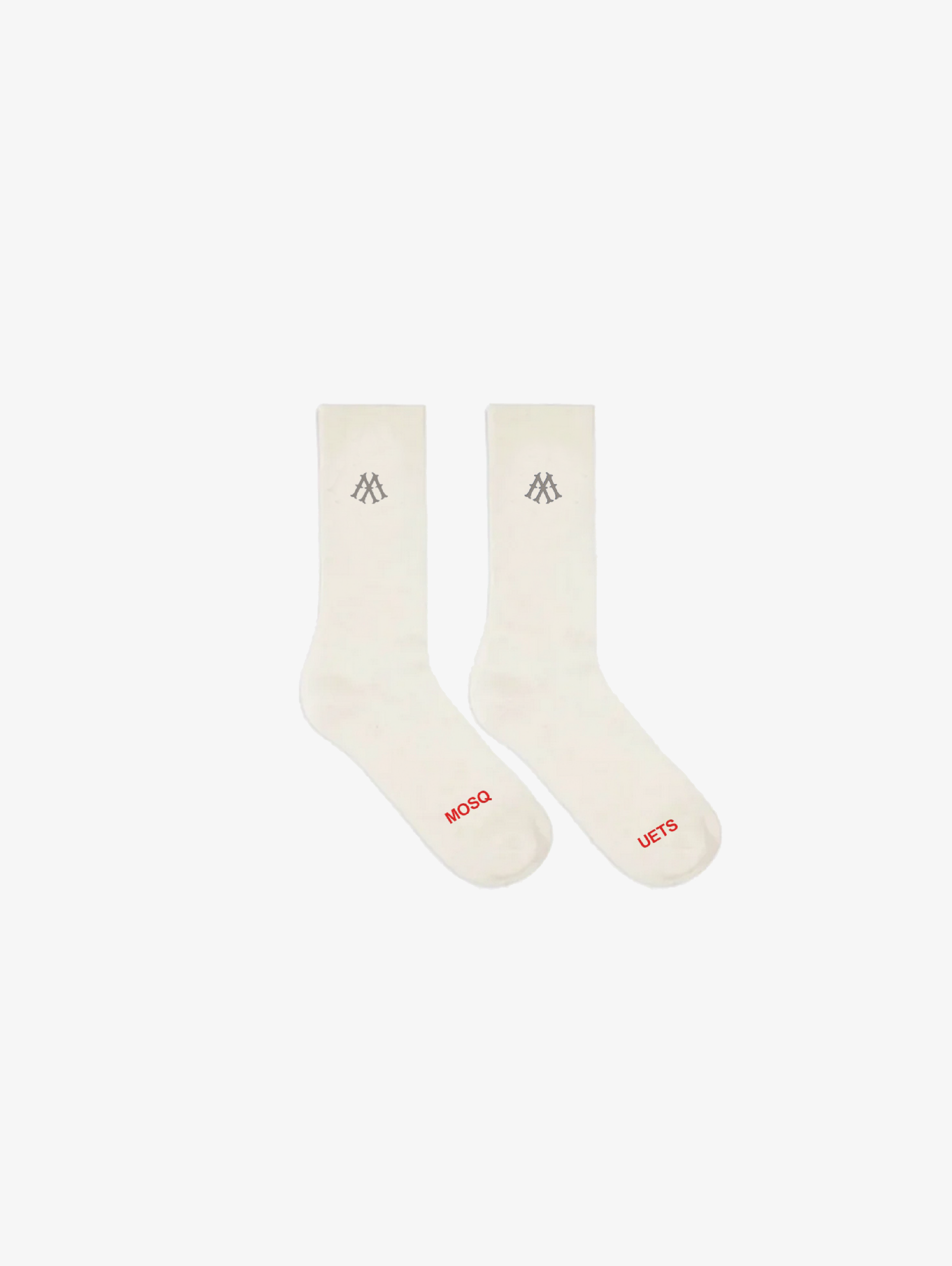 SOCKS CREAM WHITE 