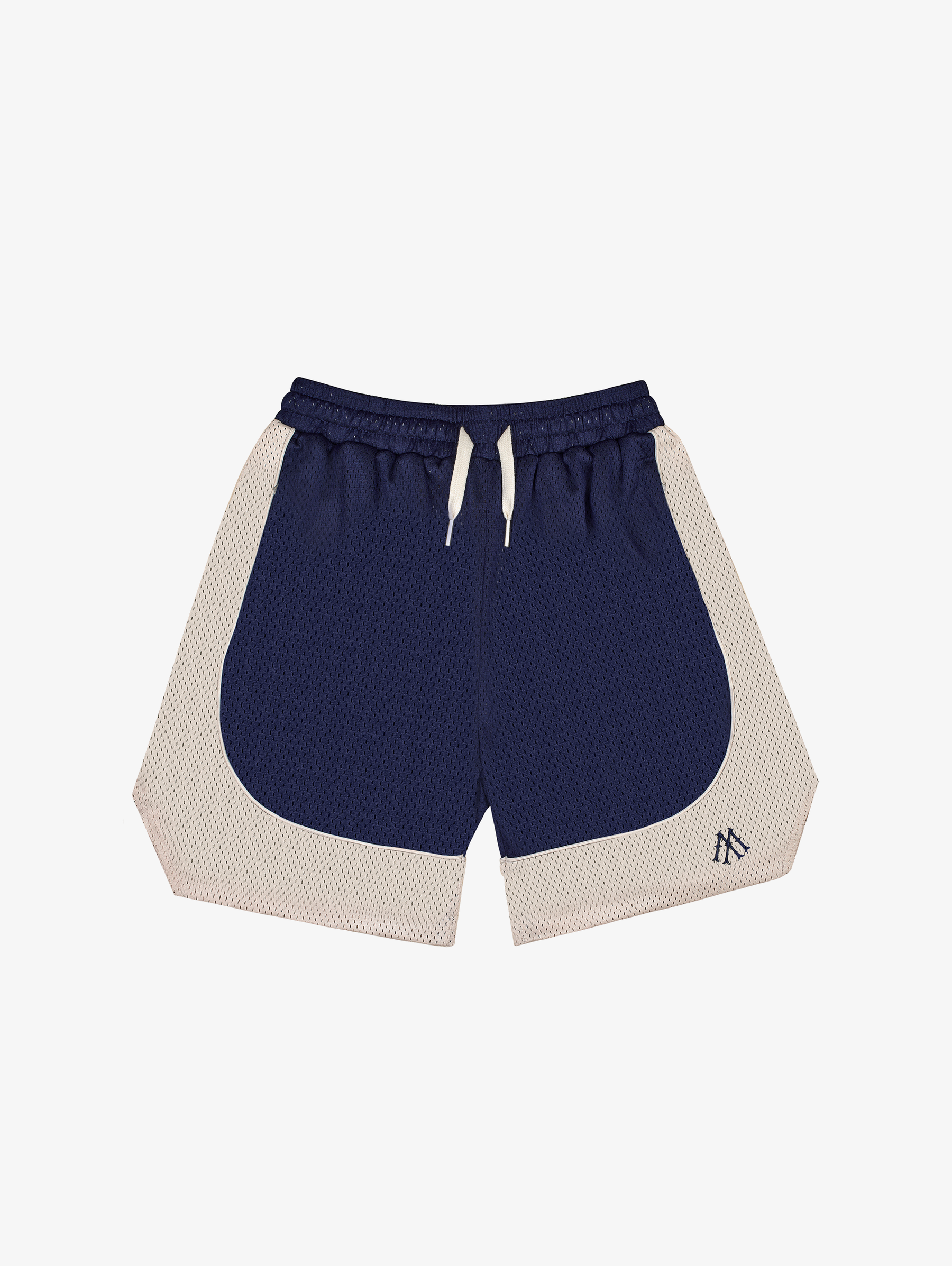 BLUE CONTRAST BASKETBALL MESH SHORTS "M"