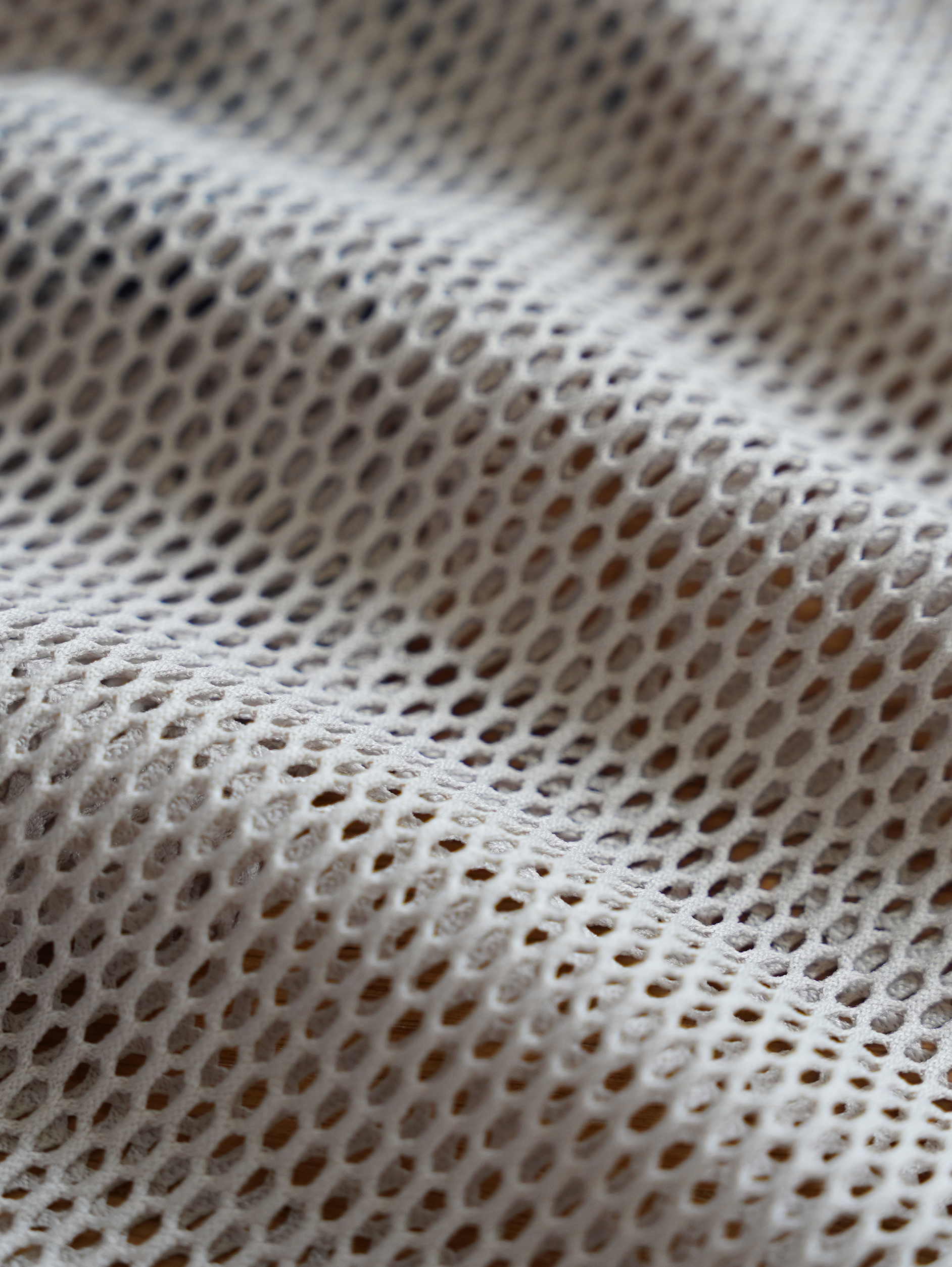 BEIGE MESH FOOTBALL JERSEY 