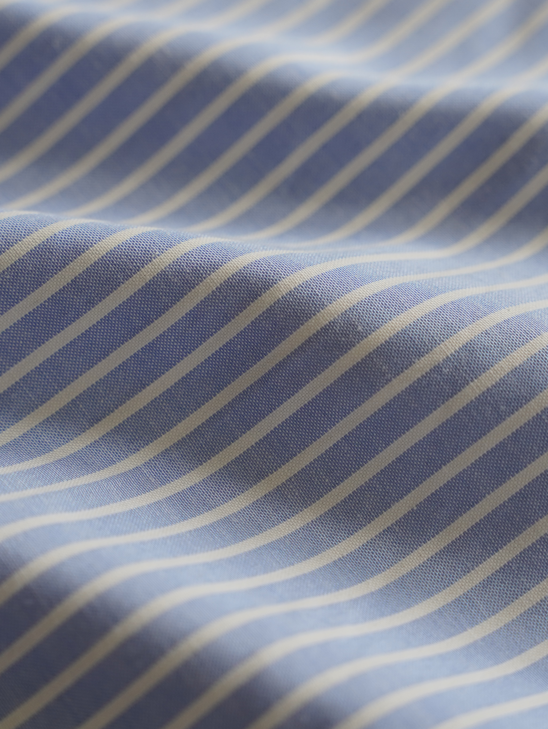 BLUE WHITE  PINSTRIPE SHIRT 