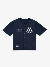 BLUE BASEBALL JERSEY "M"