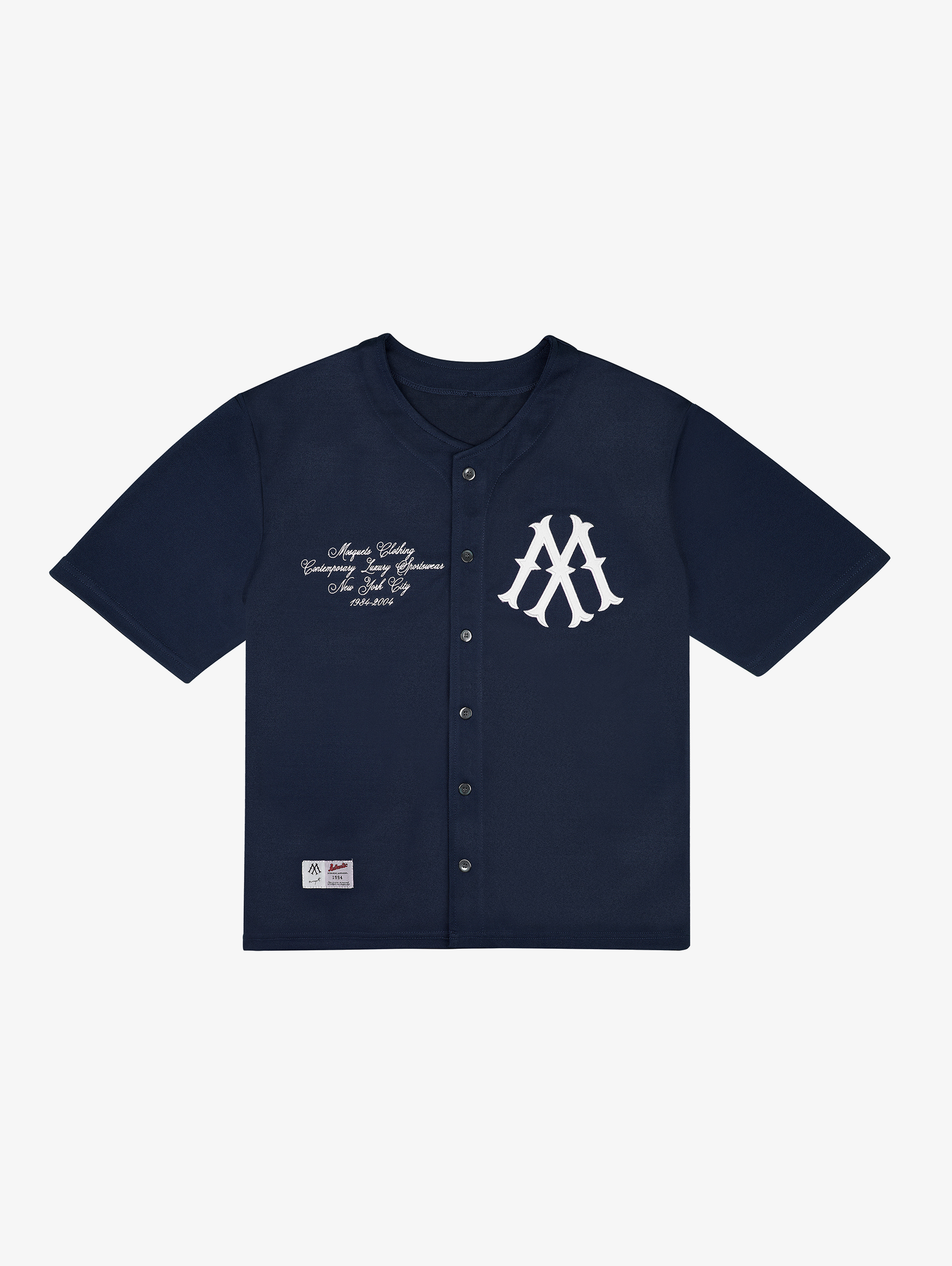 BLUE BASEBALL JERSEY "M"