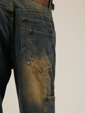 BLUE WASHED DENIM "V1"