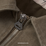 VINTAGE CANVAS WORKER JACKET "ATELIER" - Mosquets
