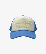 LIGHT BLUE TRUCKER CAP "TEENAGE DREAMS" - Mosquets