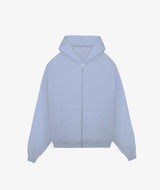 EVERYDAYS ZIP HOODED "DUSTY BLUE" - Mosquets