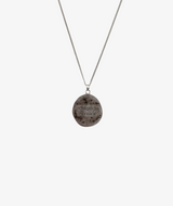 ANTIQUE SILVER NECKLACE "ATELIER" - Mosquets